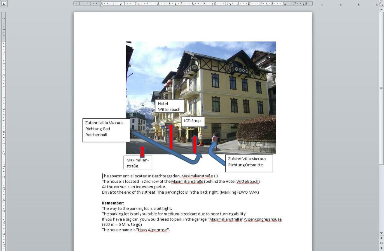 Villa Max Berchtesgaden Exteriér fotografie